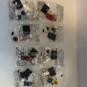 LEGO like Minifigures Collection Soccer Football Greats Beckham Ronaldo Messi